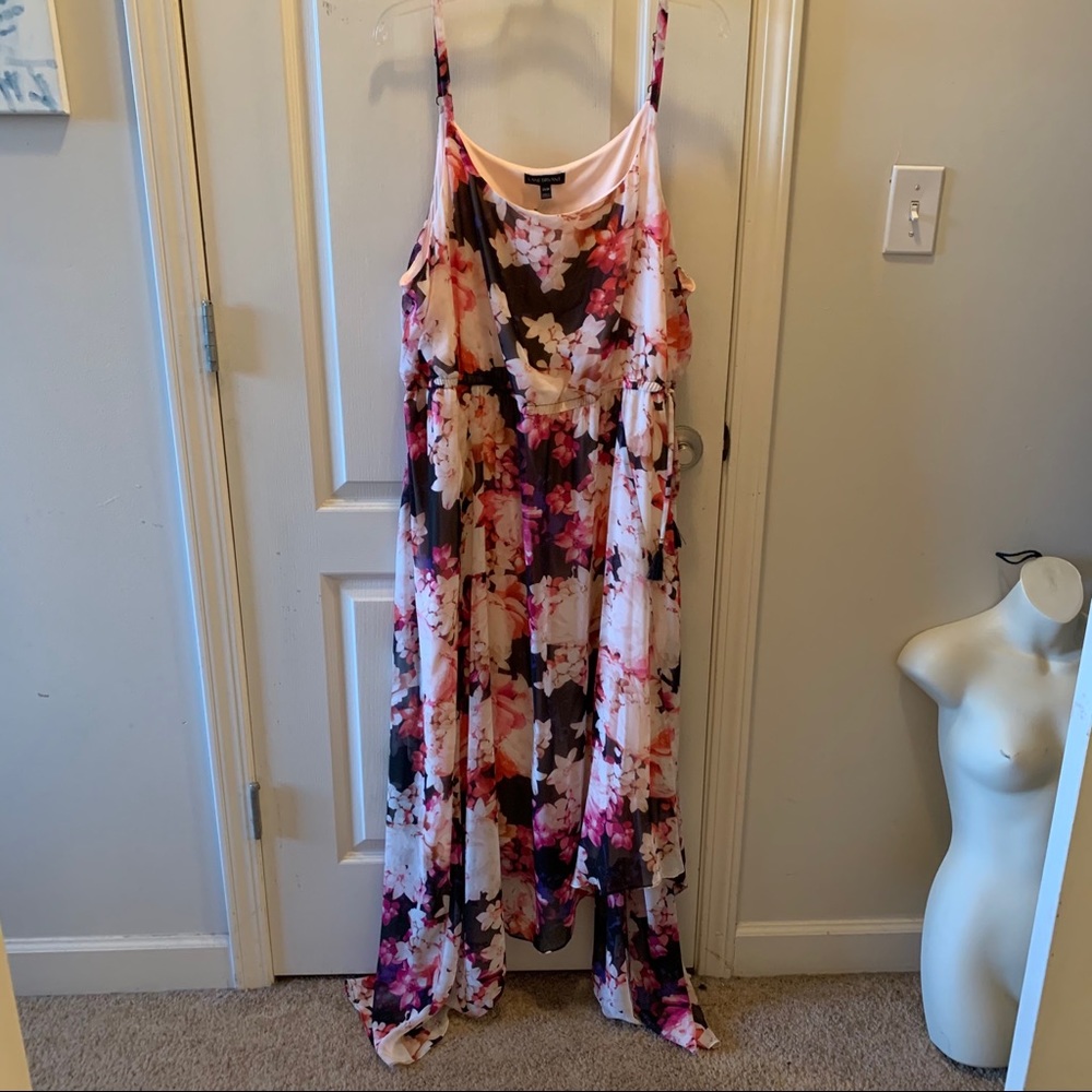 NWT Lane Bryant 22/24 floral Flowy long dress